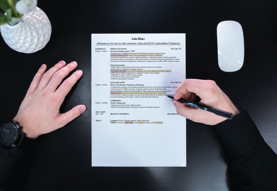 Free Professional Resume Review