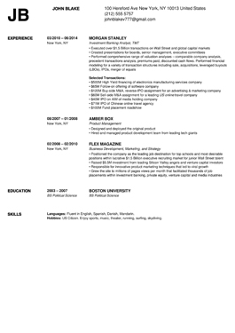 Director of Publicity Resume Sample