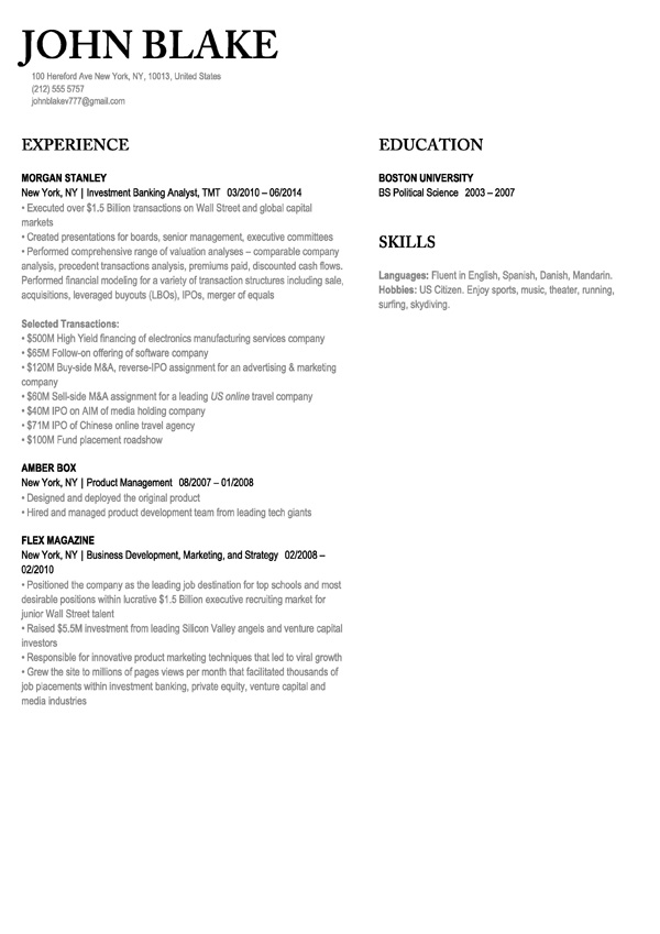 Resume Builder