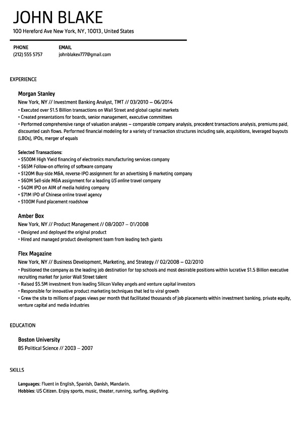 Resume Builder