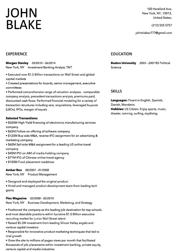 Resume Builder
