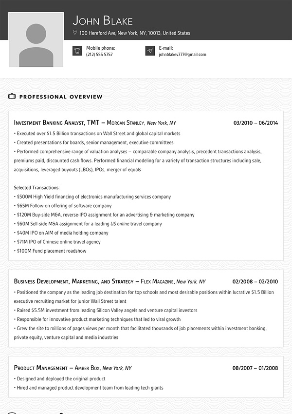 Resume Builder