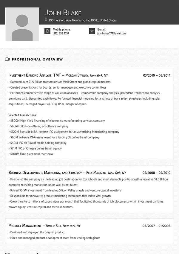 Resume Builder
