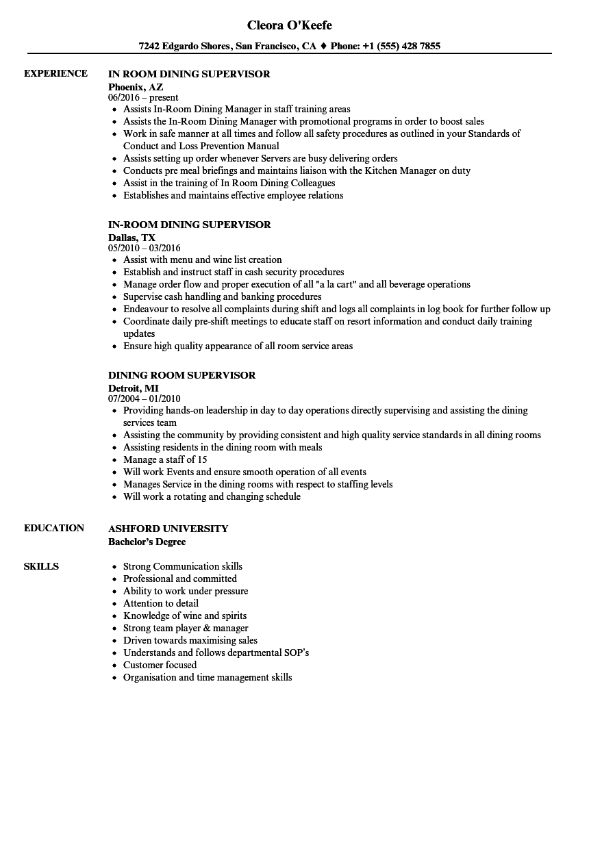 Restaurant Floor Supervisor Duties And Responsibilities Viewfloor co