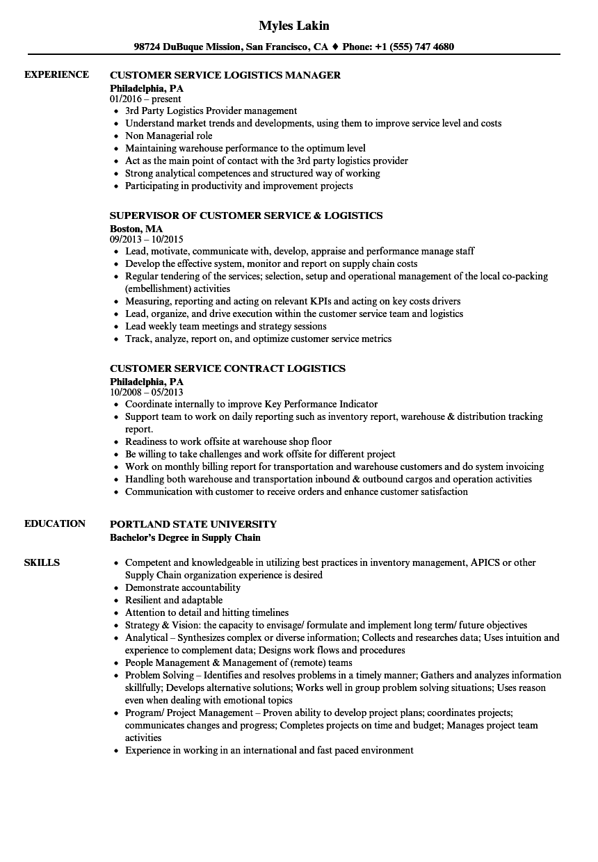 resume with kpi sample