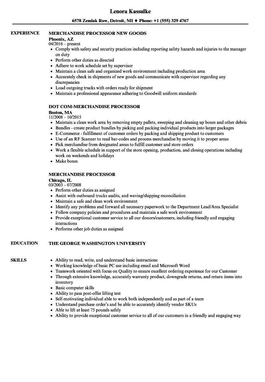 goodwill resume help