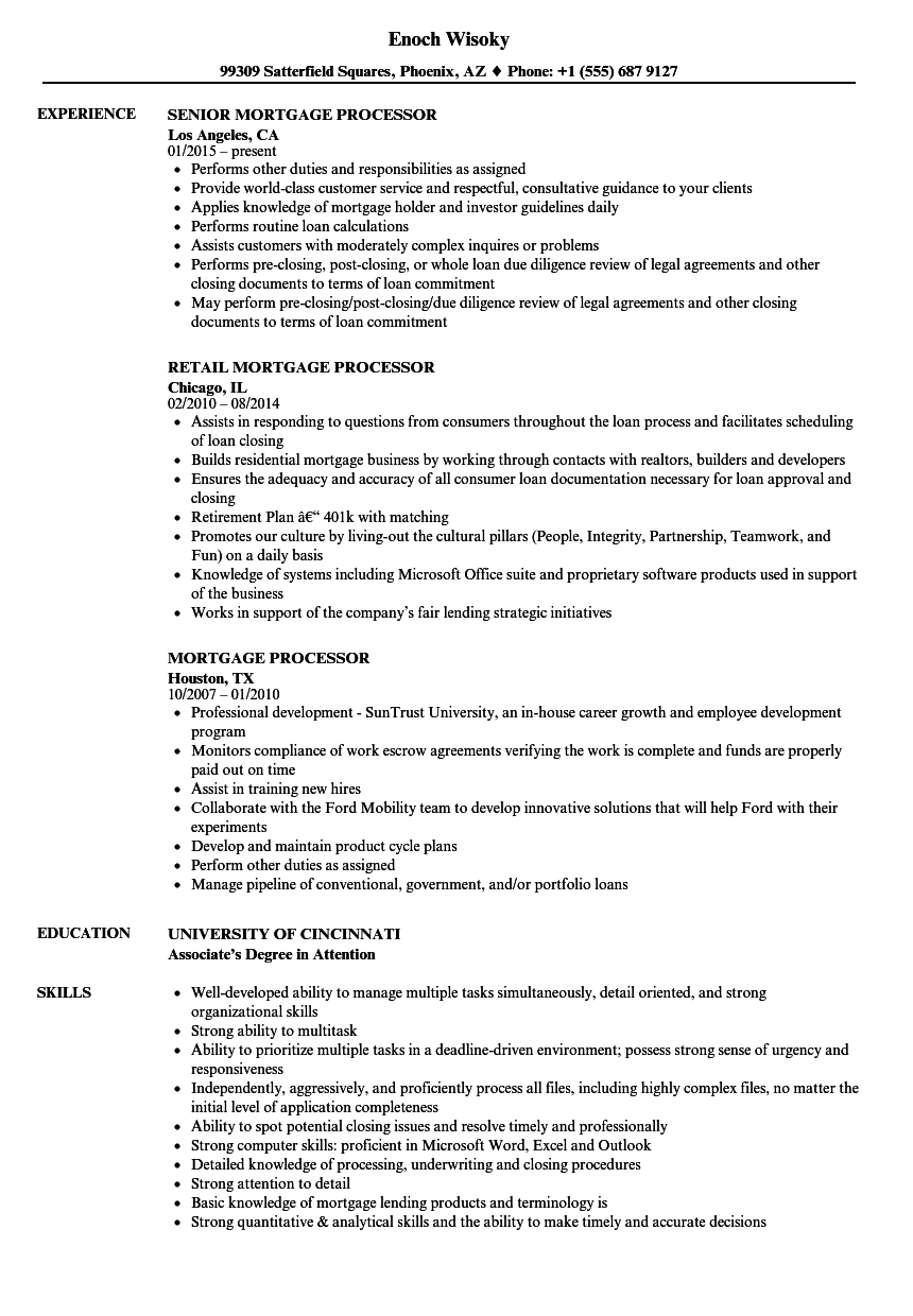 Loan processing jobs in los angeles