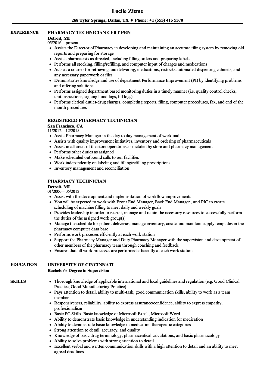 Pharmacy Technician Conversion Chart