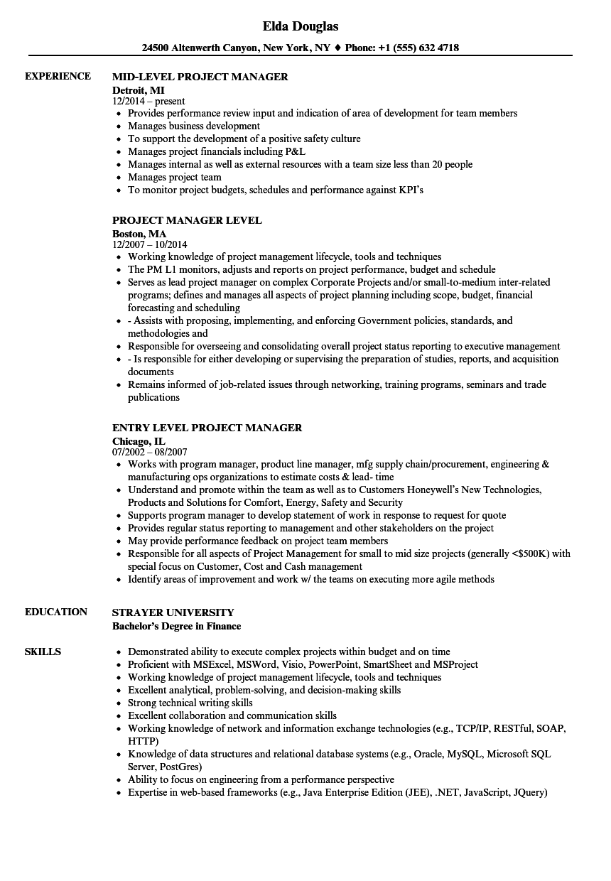 Entry Level Project