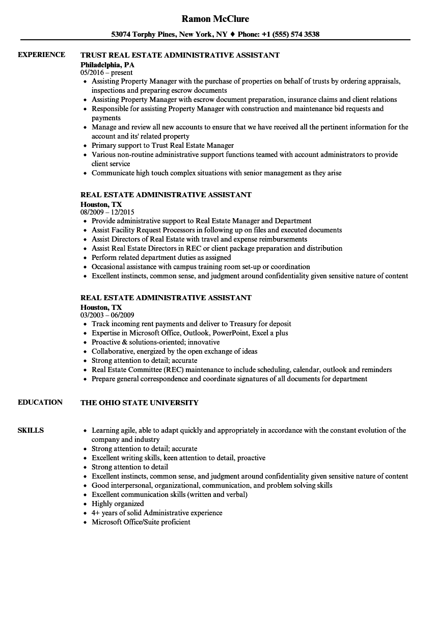 General Office Assistant Resume Sample