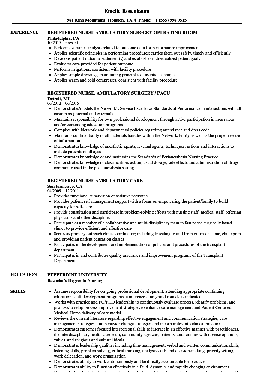 Nurse 2 Proficiency Examples Template