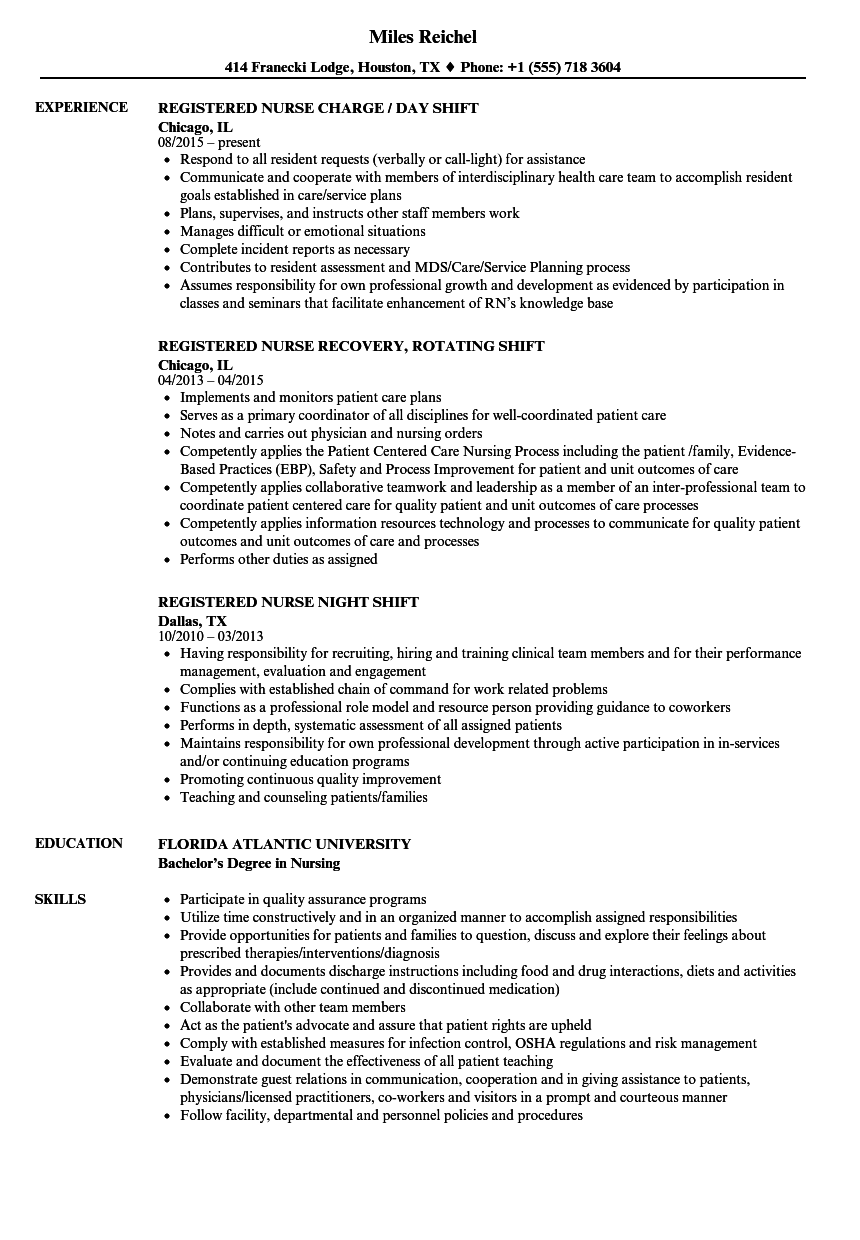 shift registered nurse resume samples velvet jobs nursing quality and performance improvement plan