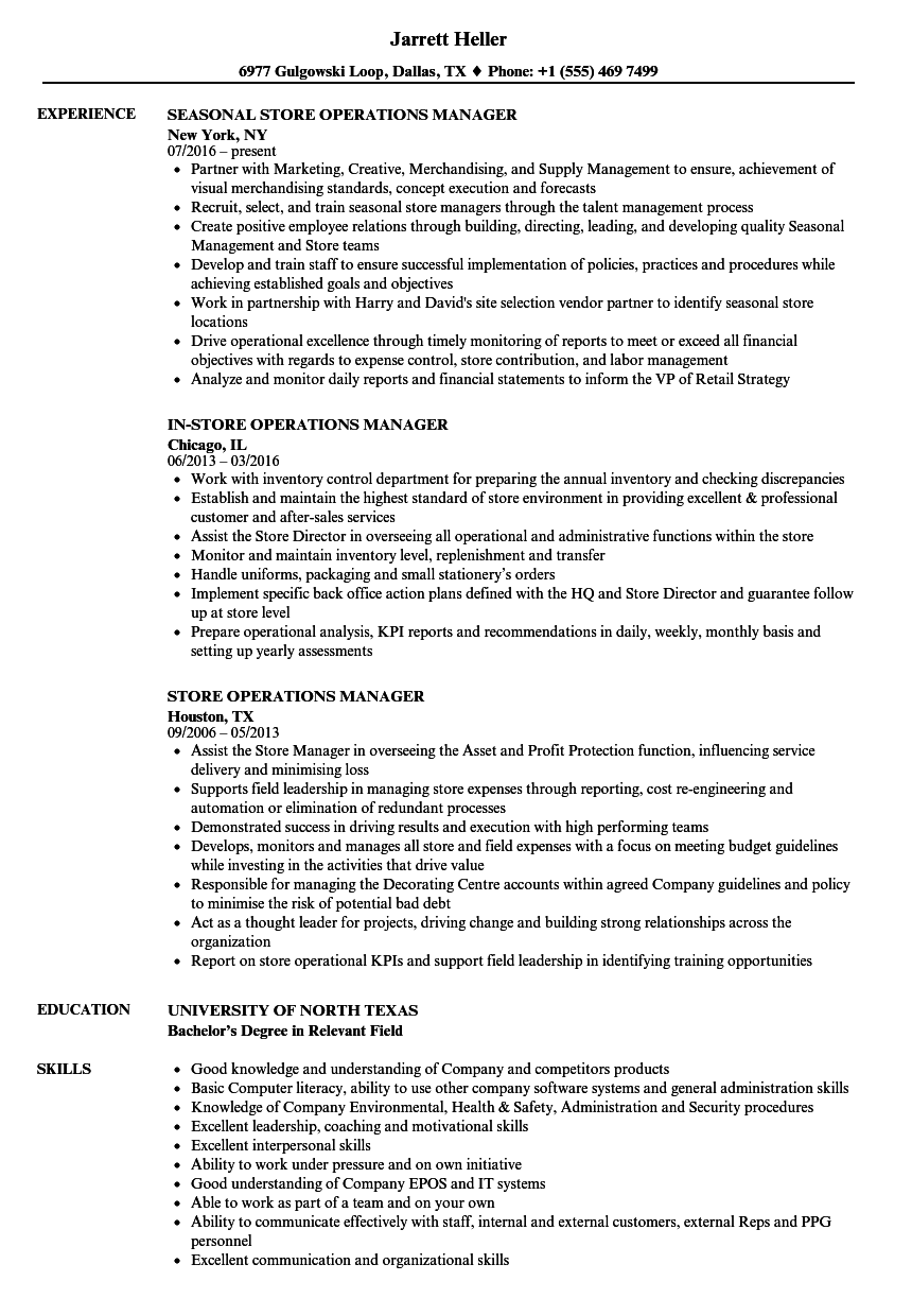 Floor Manager Job Description In Retail Operations Viewfloor co