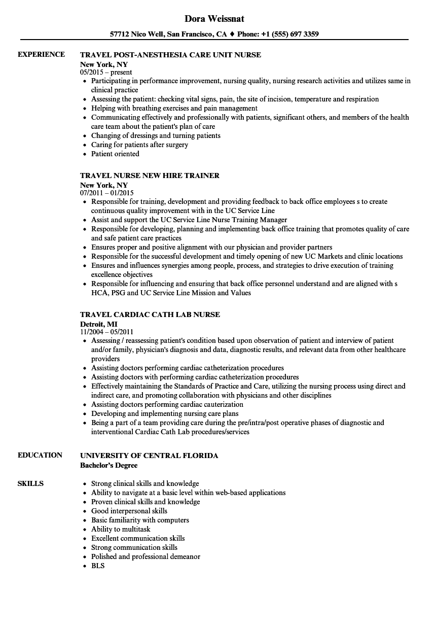 Clinical Appeals Nurse Resume December 2020
