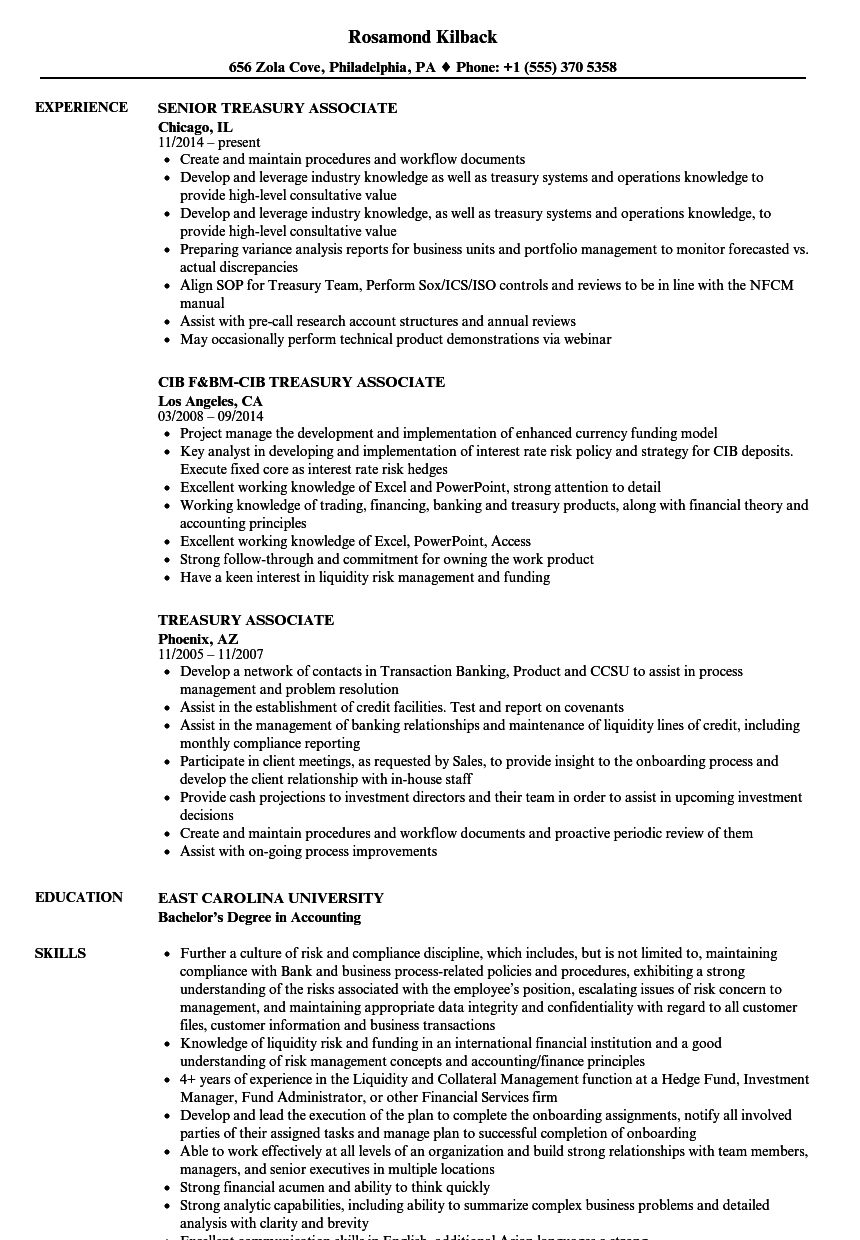 Treasury Operations Functions