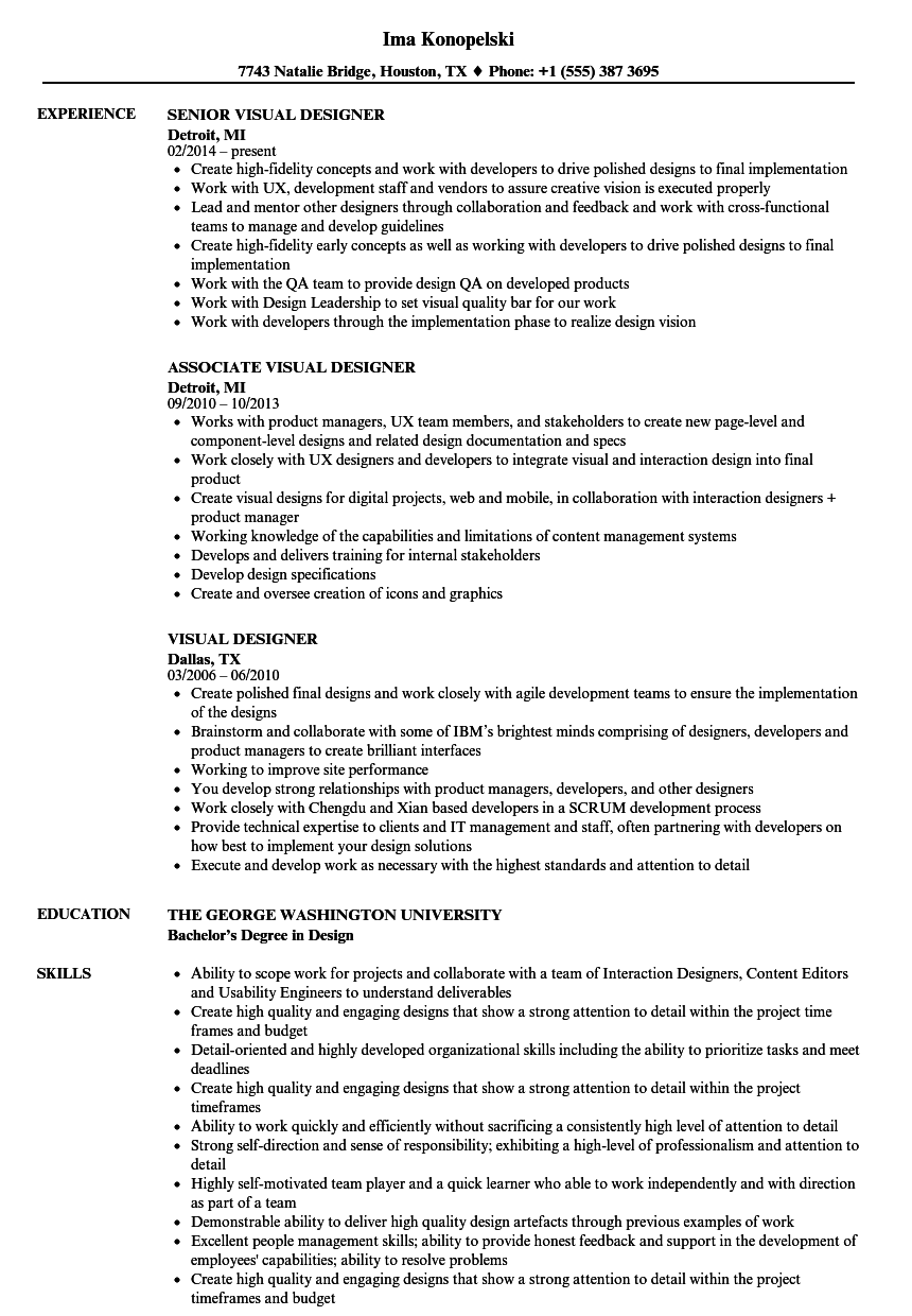 Custom resume writing for job