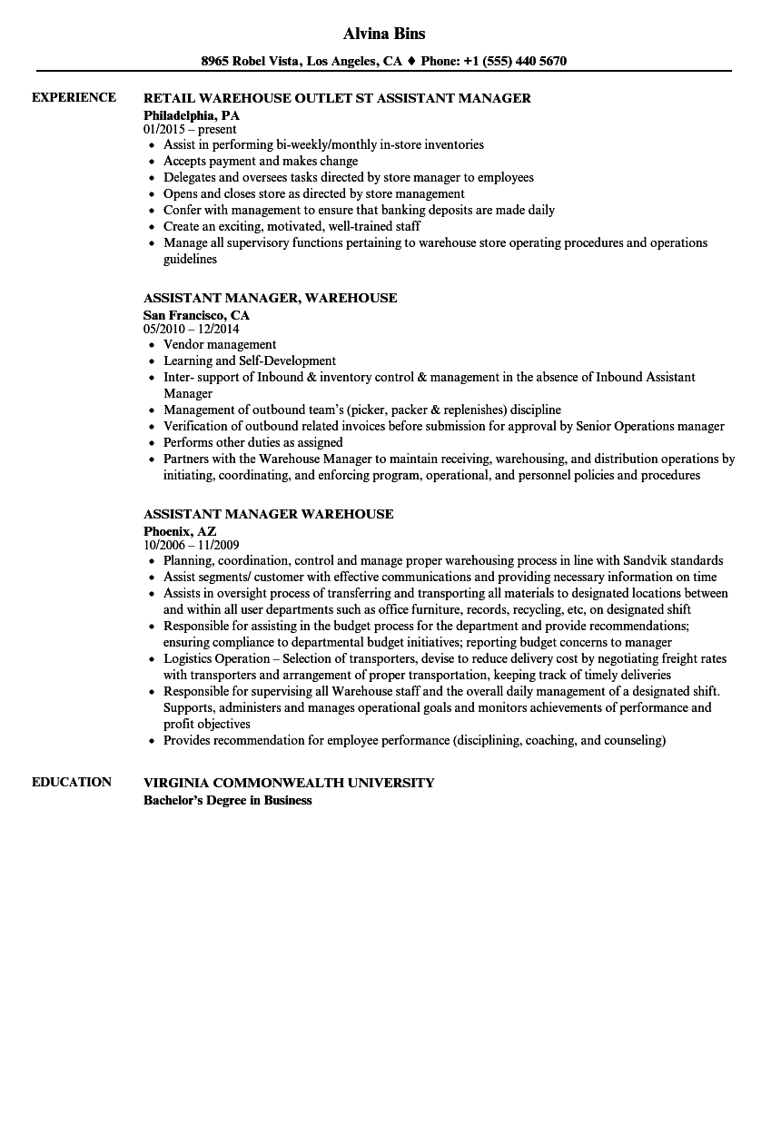Warehouse Floor Lead Job Description Review Home Co